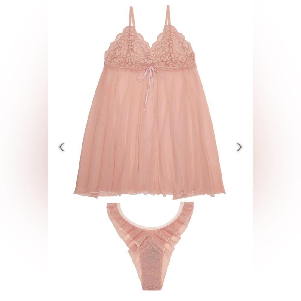We Are Hah doll slip set